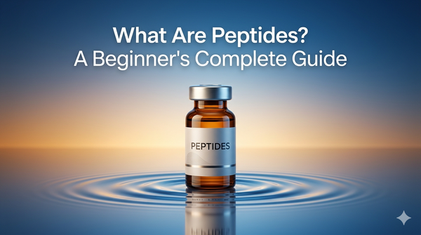 What Are Peptides? A Beginner's Complete Guide